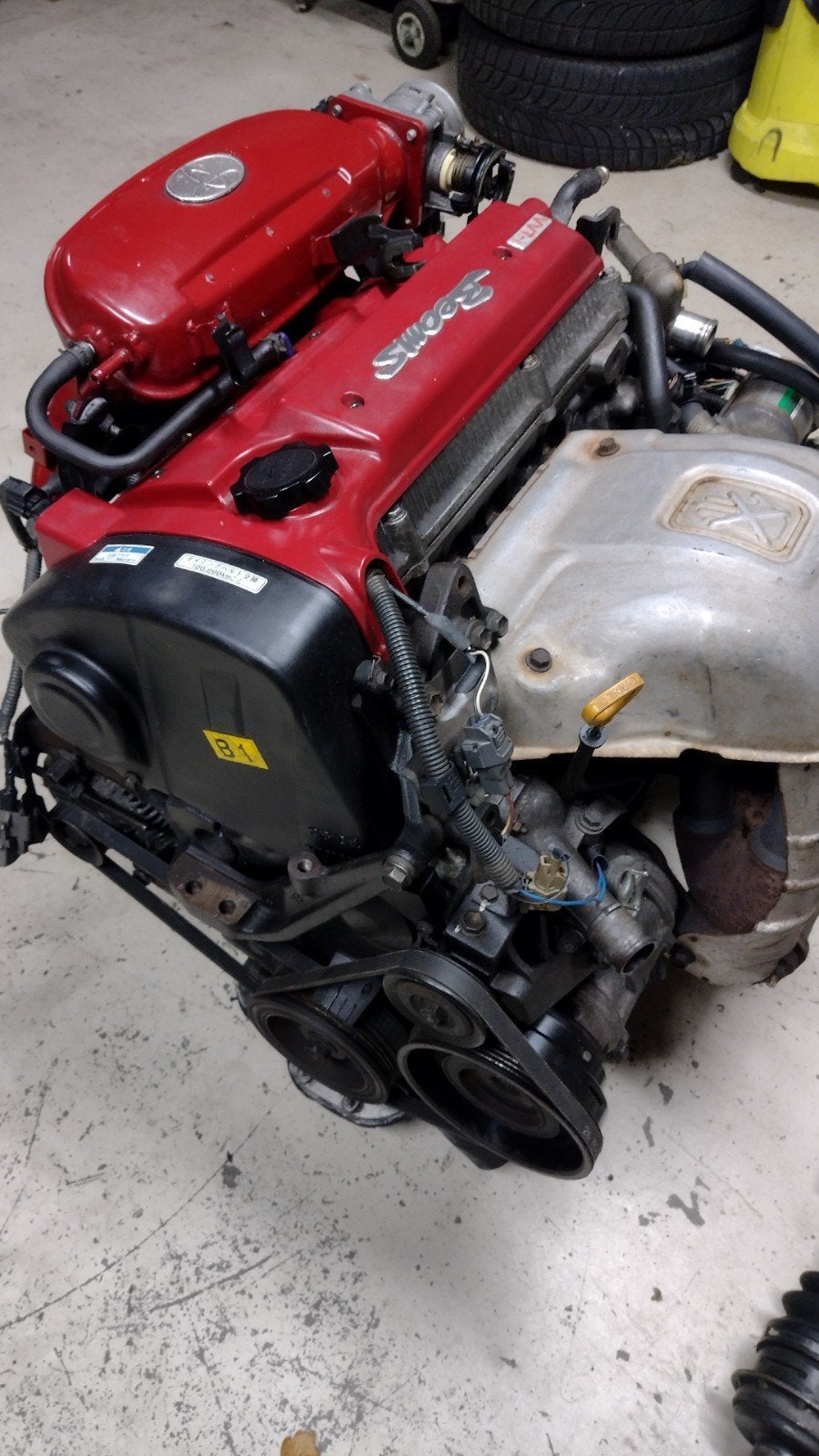 MR2 SW20 Redtop Beams motor setup JDM, Auto-onderdelen, Ophalen, Gebruikt, Toyota