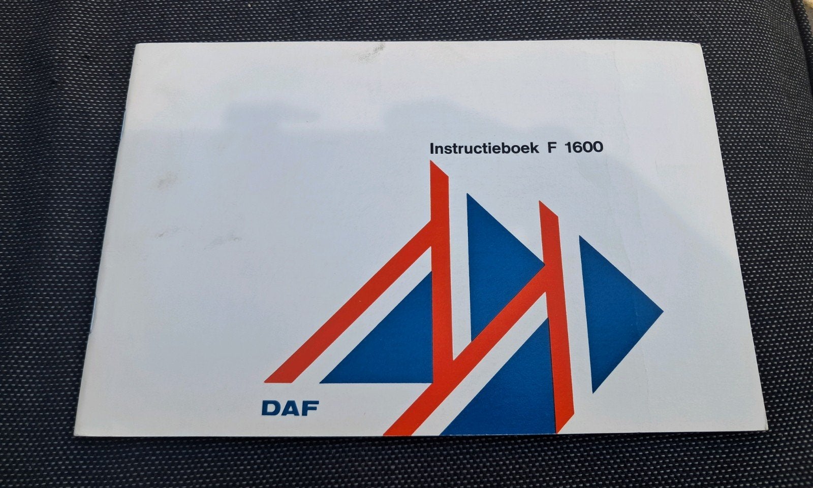 Daf Vrachtauto Instructieboek F1600, Boeken, Ophalen of Verzenden, Zo goed als nieuw, Overige merken