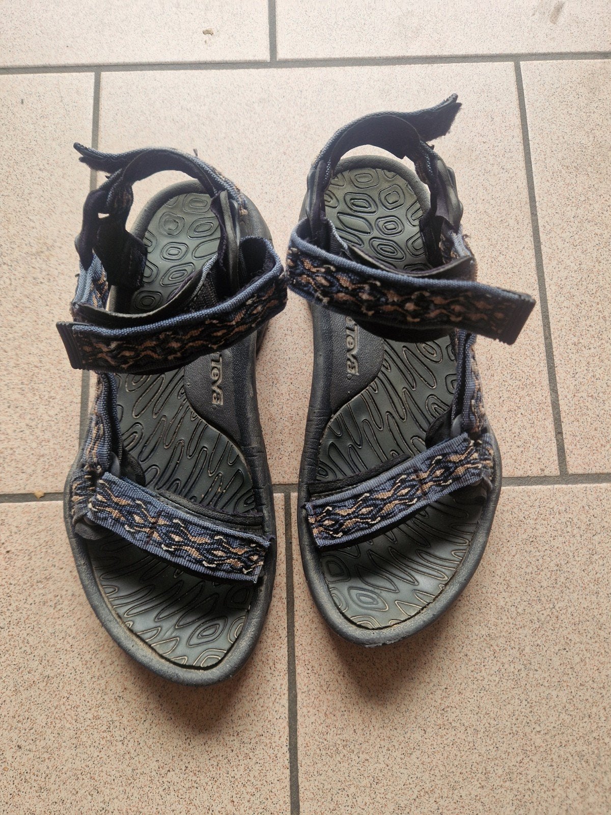 Teva outdoor slipper maat 8.5, Sandalen, Overige kleuren, Gedragen, Ophalen of Verzenden