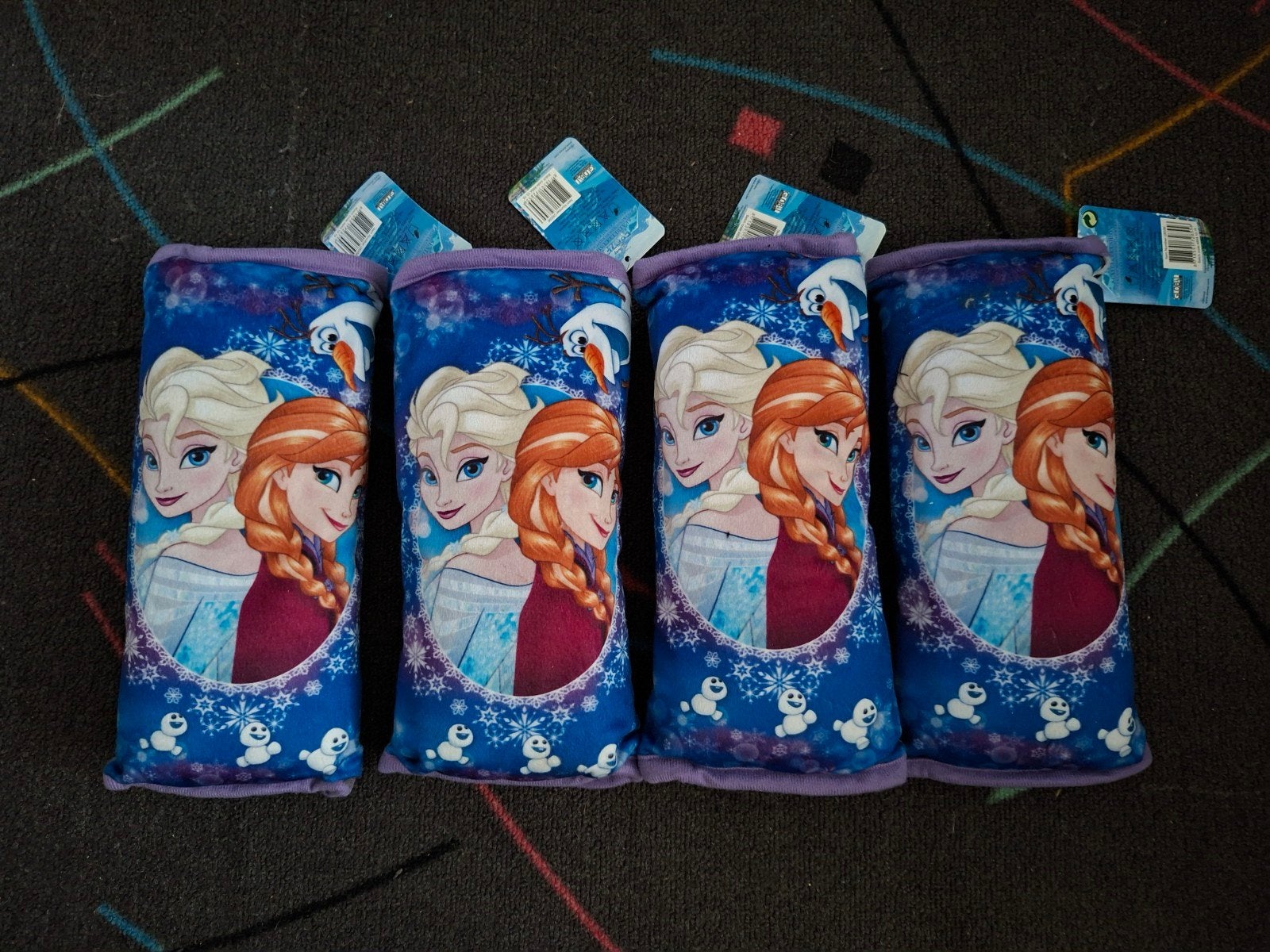 Frozen autogordelhoezen - Elsa & Anna (4 stuks), Overige merken, Autogordel, Nieuw, Ophalen of Verzenden