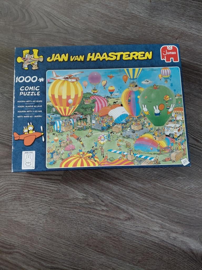 Jan van Haasteren 1000+ stukjes Nijntje 65 jaar puzzel, Ophalen