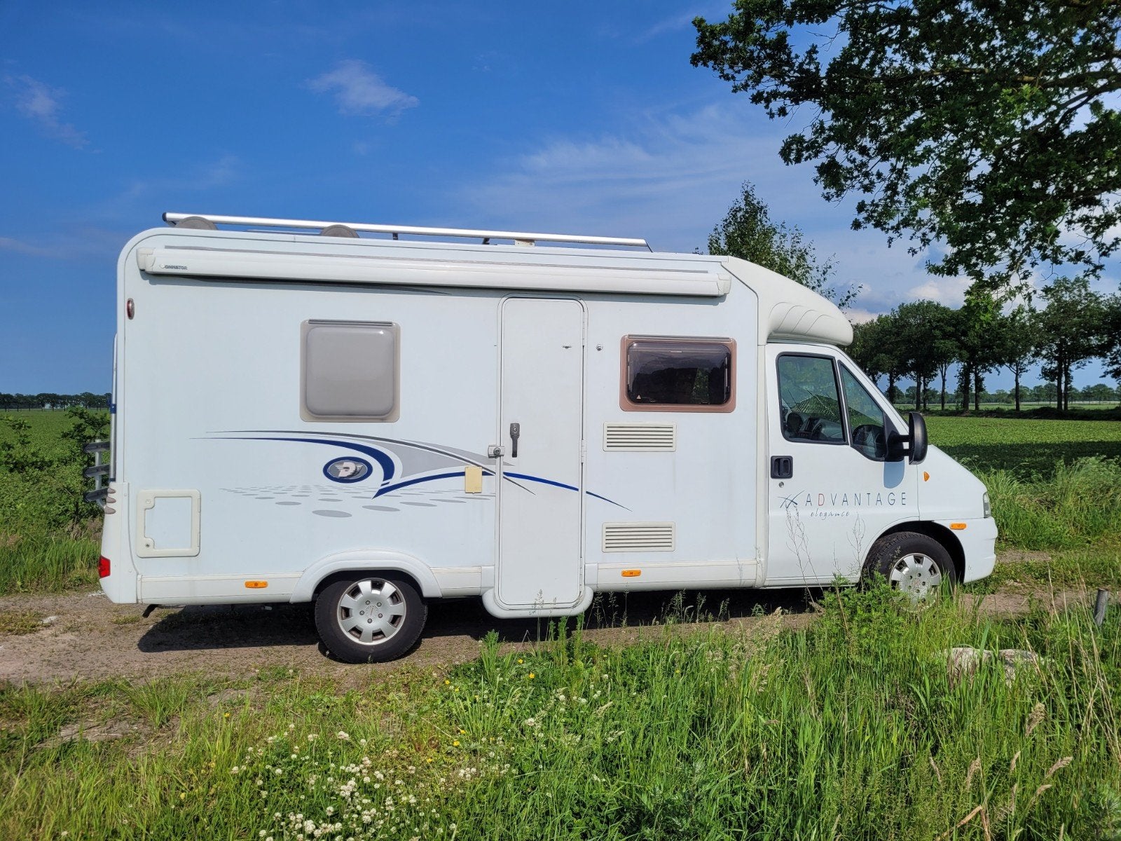 Dethleffs Half-integraal Camper 2006 met cruise control, Caravans en Kamperen, Campers, Particulier, tot en met 4, Half-integraal
