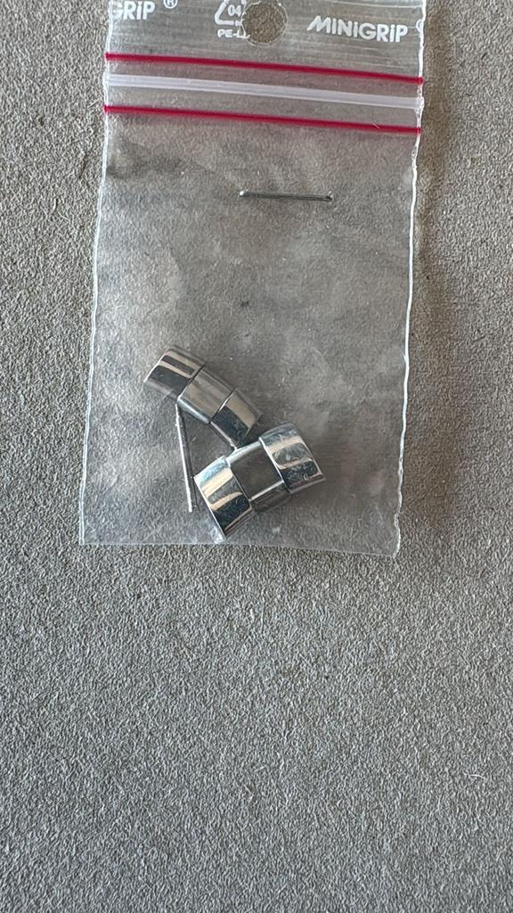 Tag Heuer Kirium dames horlogeschakels 15mm, Overige merken, Gebruikt, Staal, Polshorloge