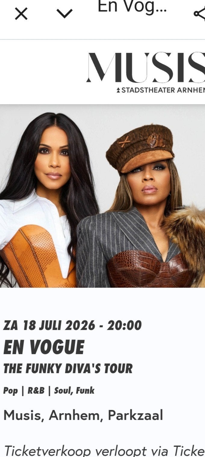 Ticket En Vogue, Eén persoon