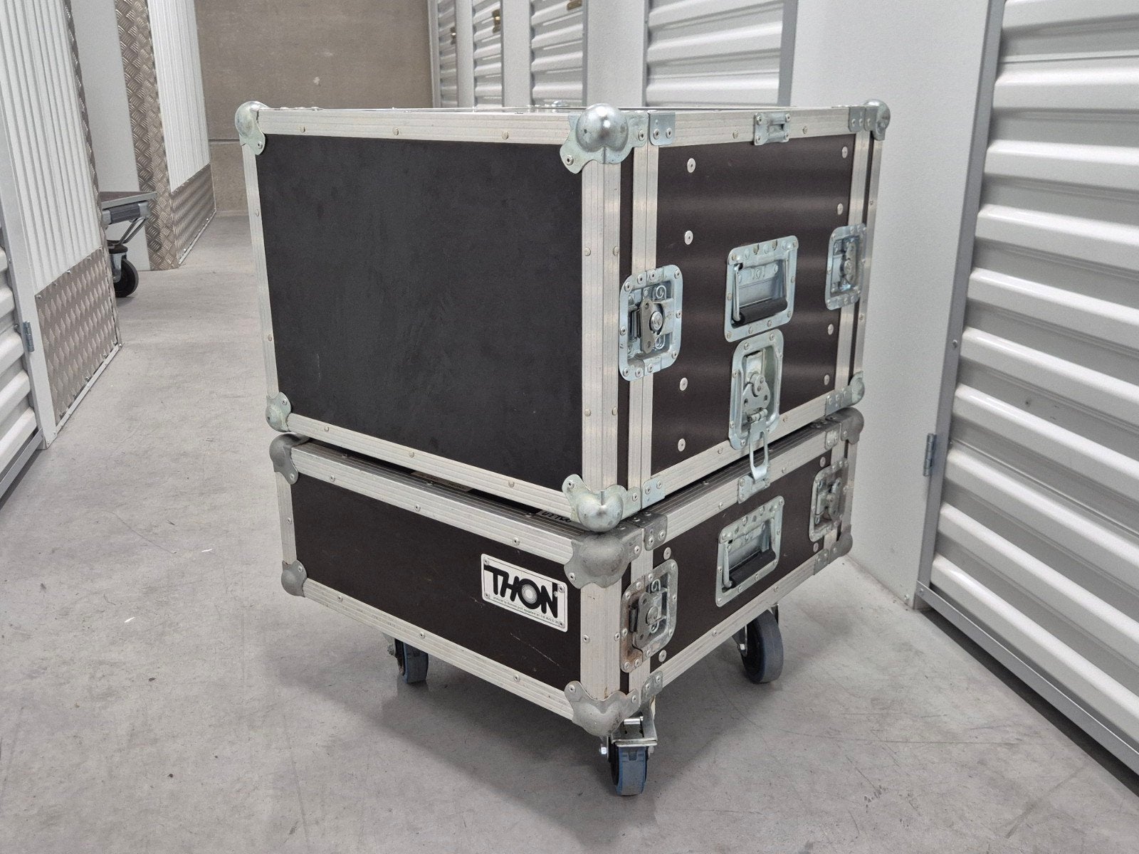 Stapelbare Rack Case, totaal 14HE, Ophalen, Gebruikt, Audio