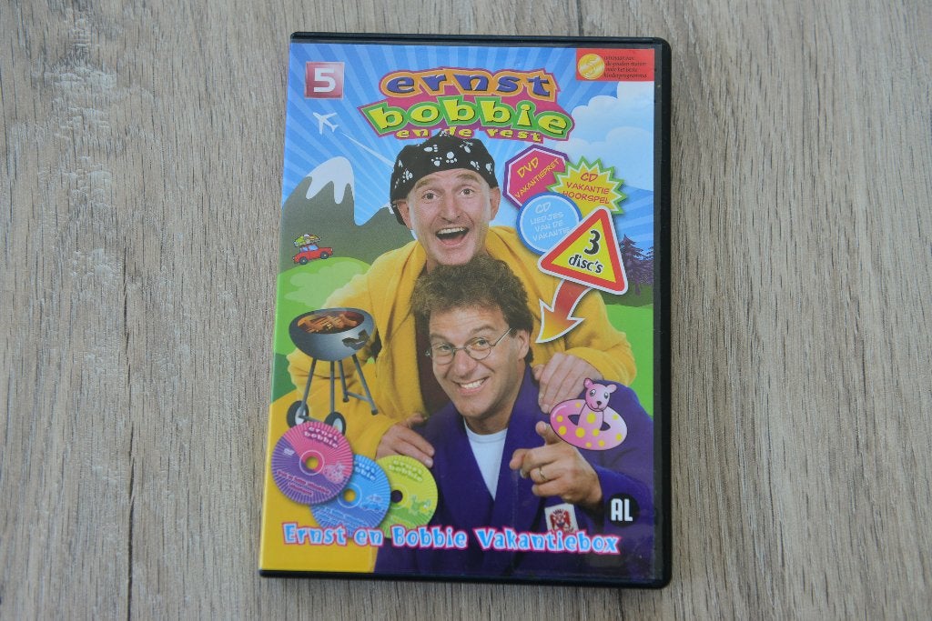ERNST BOBBIE en de REST = Ernst en Bobbie Vakantiebox 3DVDbo, Cd's en Dvd's, Avontuur, Verzamelbox, Verzenden, Alle leeftijden