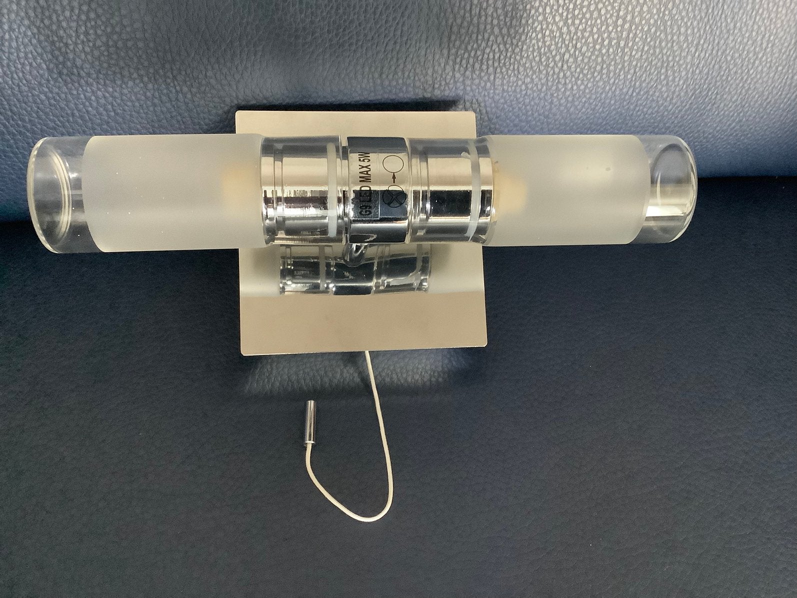 Moderne wandlamp - merk Steinhauer, Huis en Inrichting, Lampen | Wandlampen, Gebruikt, Glas, Metaal, Ophalen of Verzenden