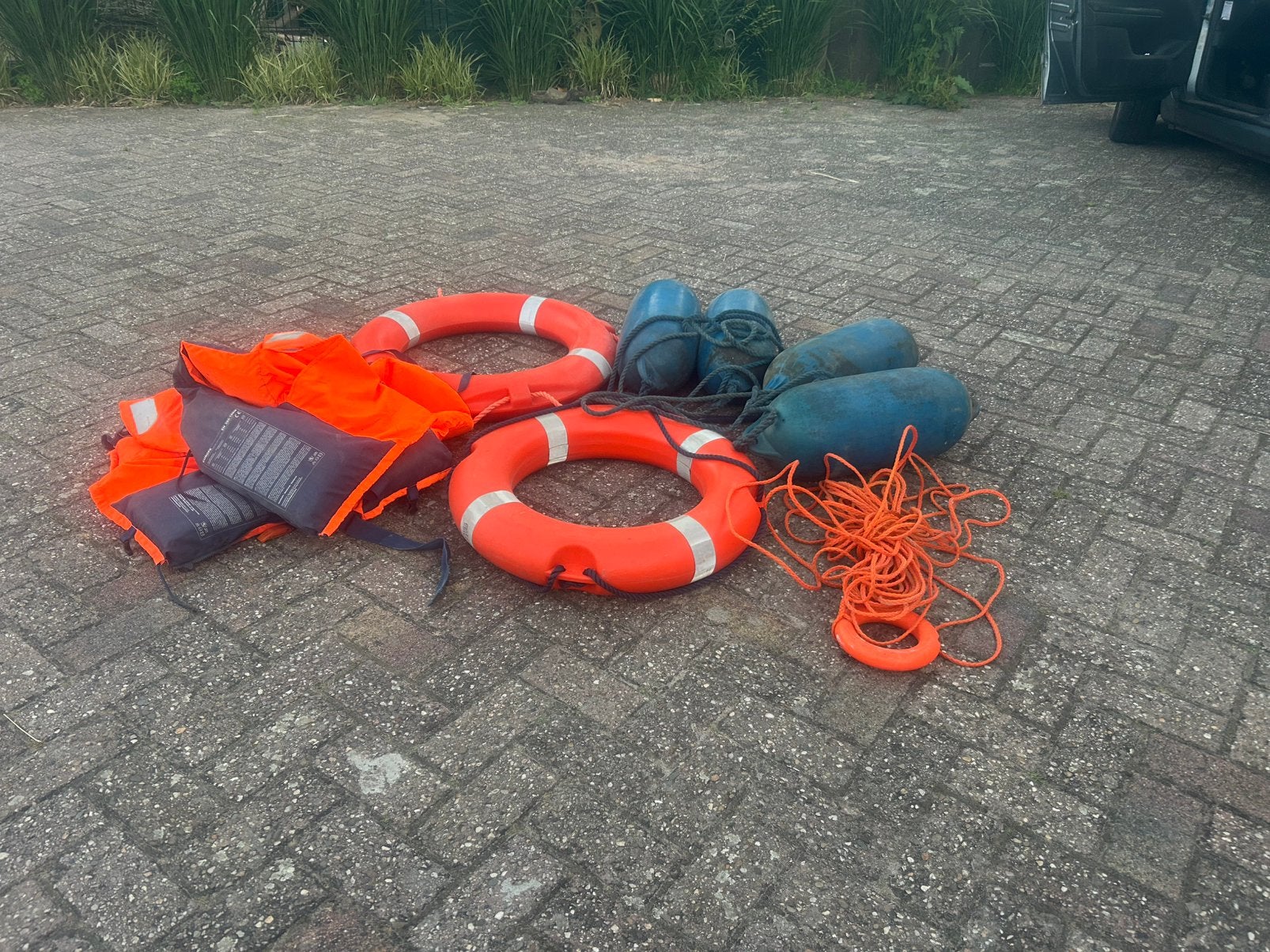 Reddingsvest reddingsboei en stootwillen, Watersport en Boten, Ophalen, Gebruikt, Overige typen, Zeilboot of Motorboot