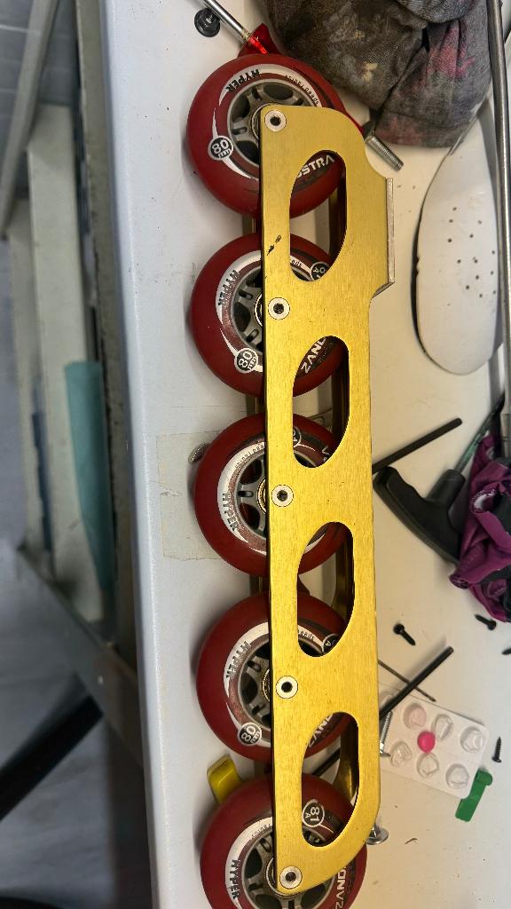 Skeeler onderstel, Gebruikt, Inline skates 5 wielen, Heren, Ophalen