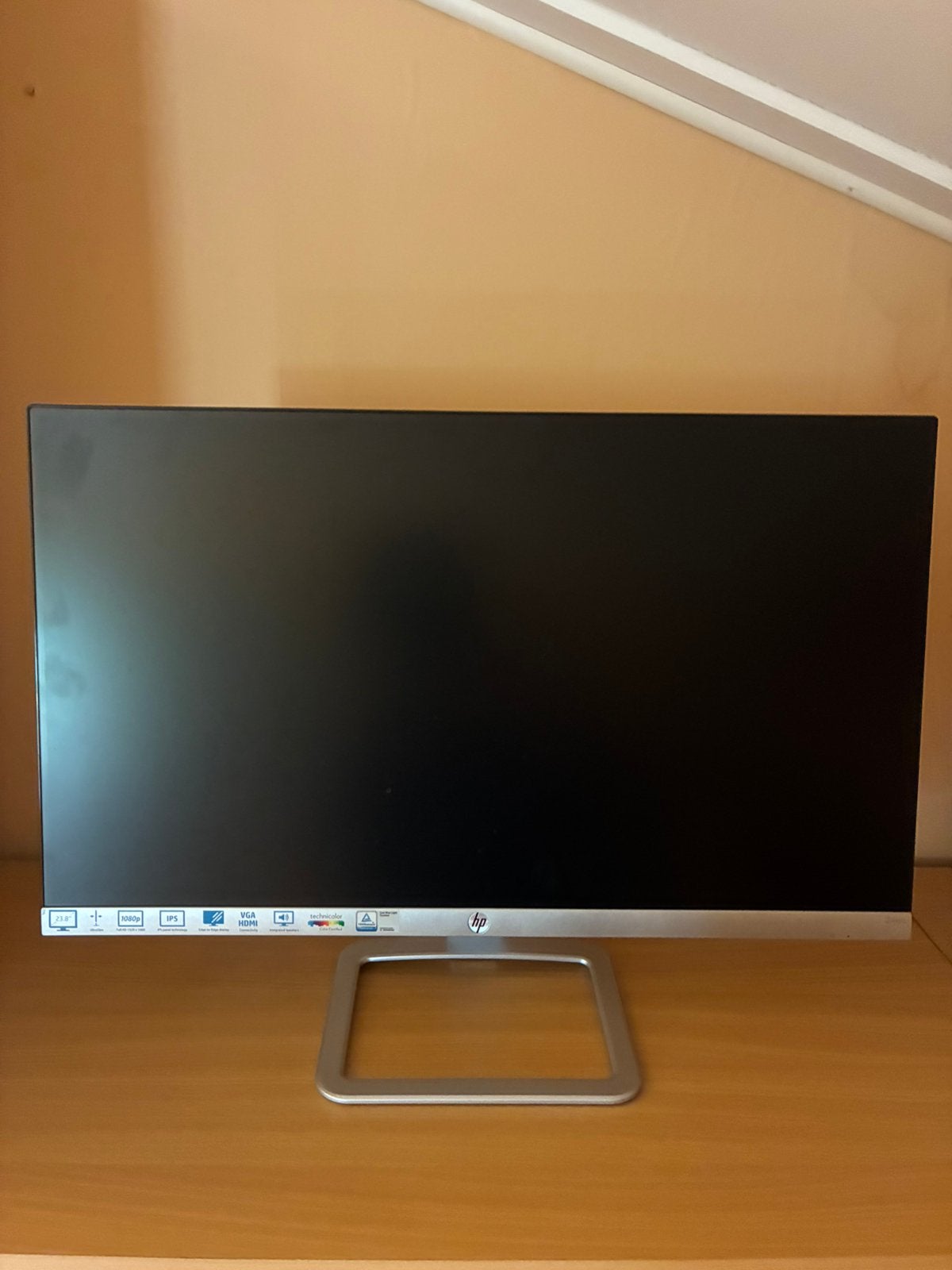 Hp beeldscherm monitor, Computers en Software, Monitoren, Ophalen, Gebruikt, Overige typen, Overige resoluties