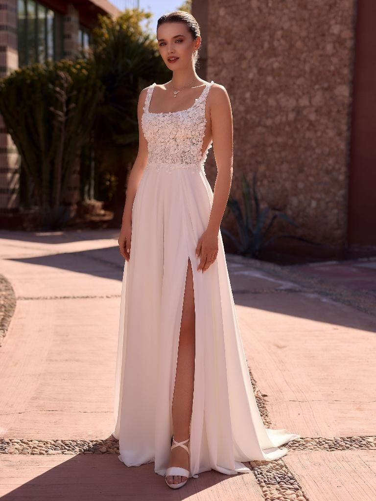 Nieuw, trouwjurk, Bianco Evento, Vermax, ivoor, S t/m 3XL, Ophalen, Trouwjurk, Wit, Bianco Evento