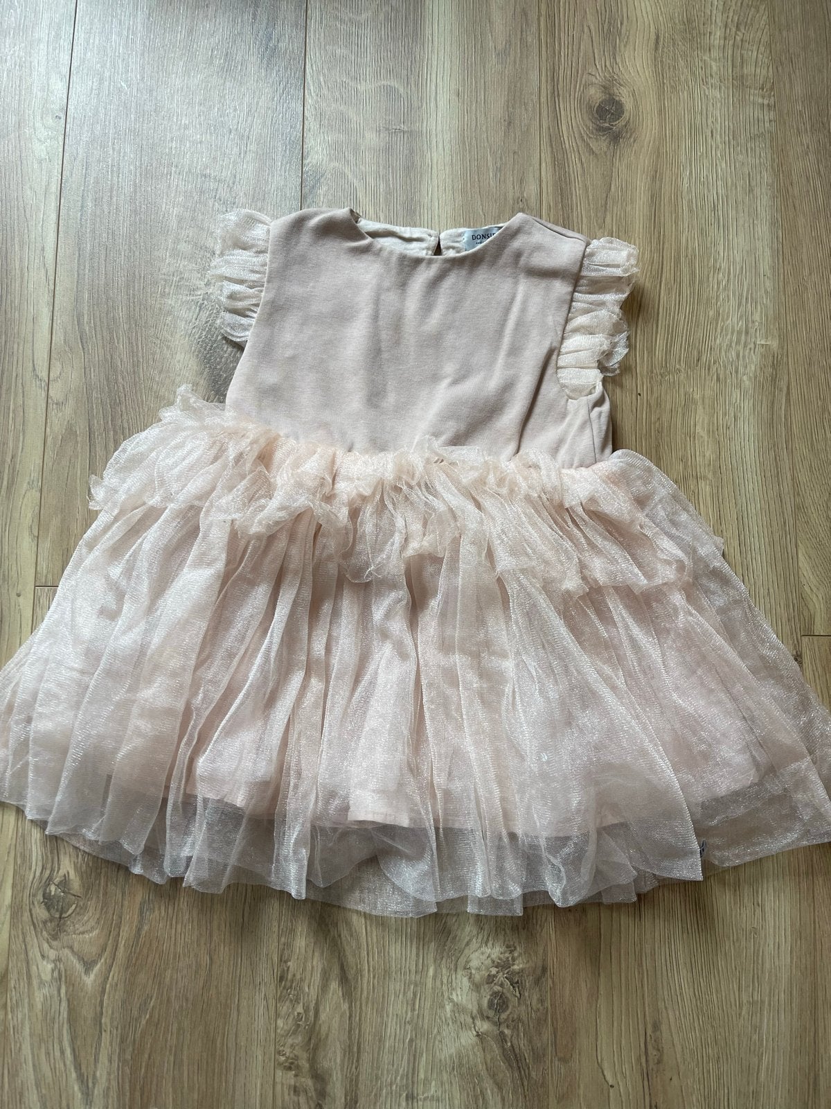 Donsje jurkje 4 jaar, roze met tule rok, Kinderen en Baby's, Ophalen of Verzenden, Gebruikt, Meisje