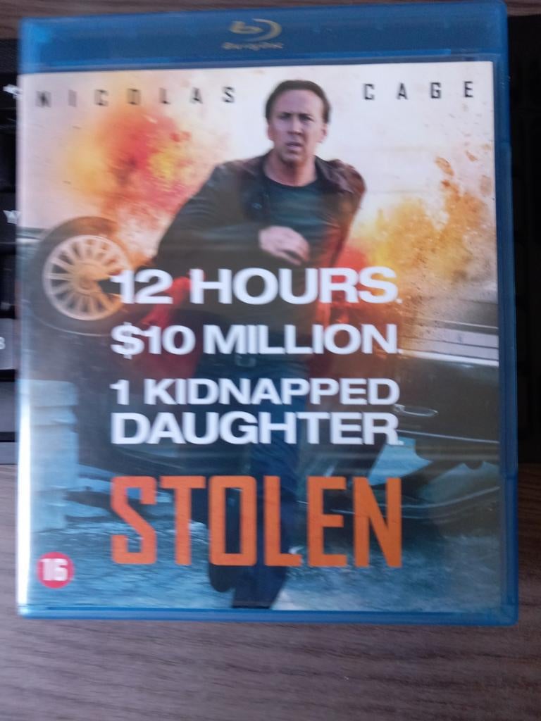 Stolen (Blu-ray) - Actiethriller met Nicolas Cage, Cd's en Dvd's, Blu-ray, Ophalen of Verzenden, Zo goed als nieuw, Actie