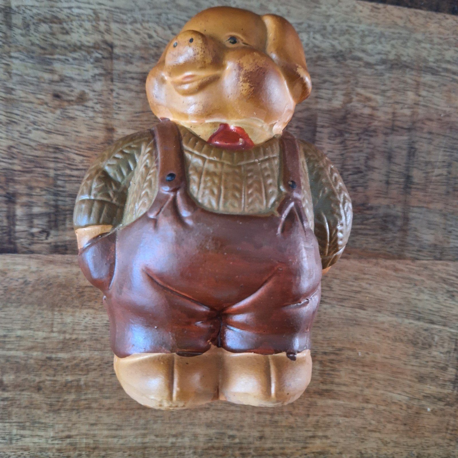 Leuke spaarpot in de vorm van een varkentje, Ophalen of Verzenden, Zo goed als nieuw, Steen, Aardewerk of Keramiek, Dier