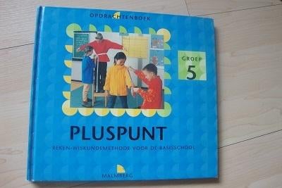 PLUSPUNT reken-wiskundemethode OPDRACHTENBOEK groep 5, Ophalen of Verzenden, Gelezen, Overige niveaus