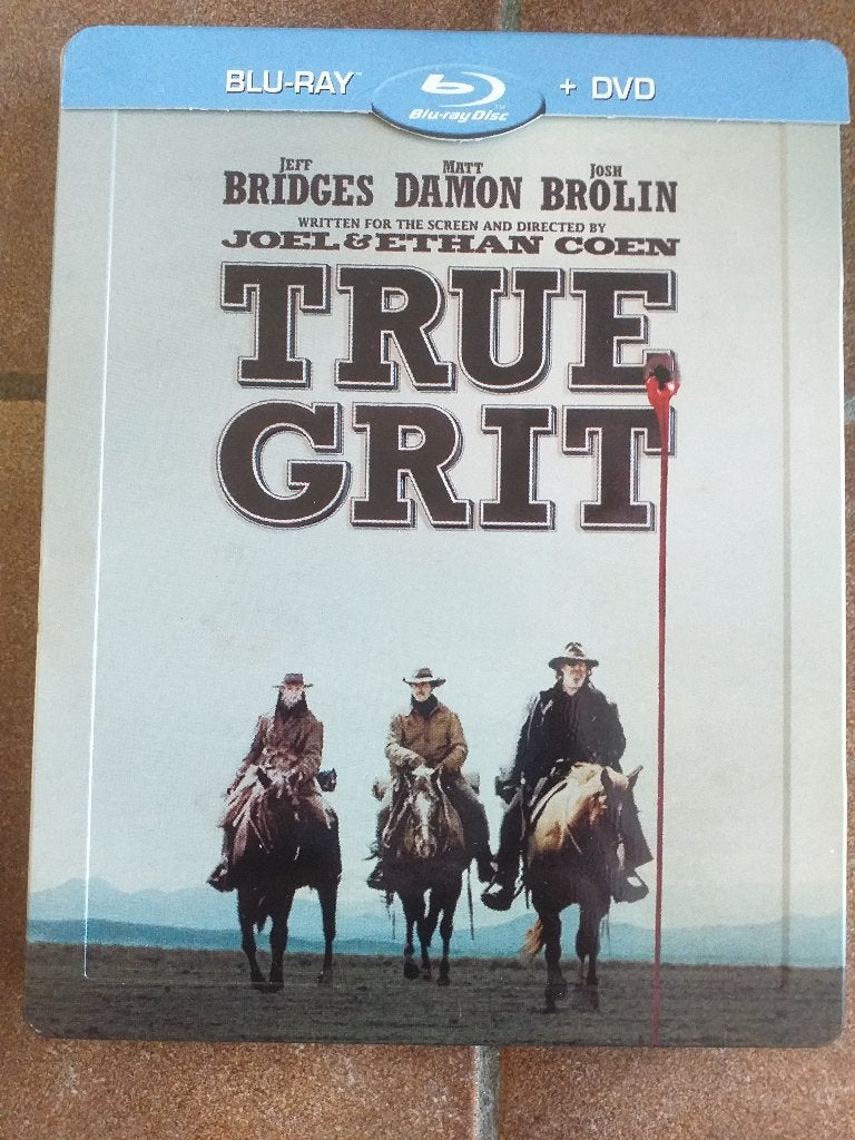 True Grit Steelbook Bluray + Dvd, Vanaf 16 jaar, Nederlands, Film, Actie