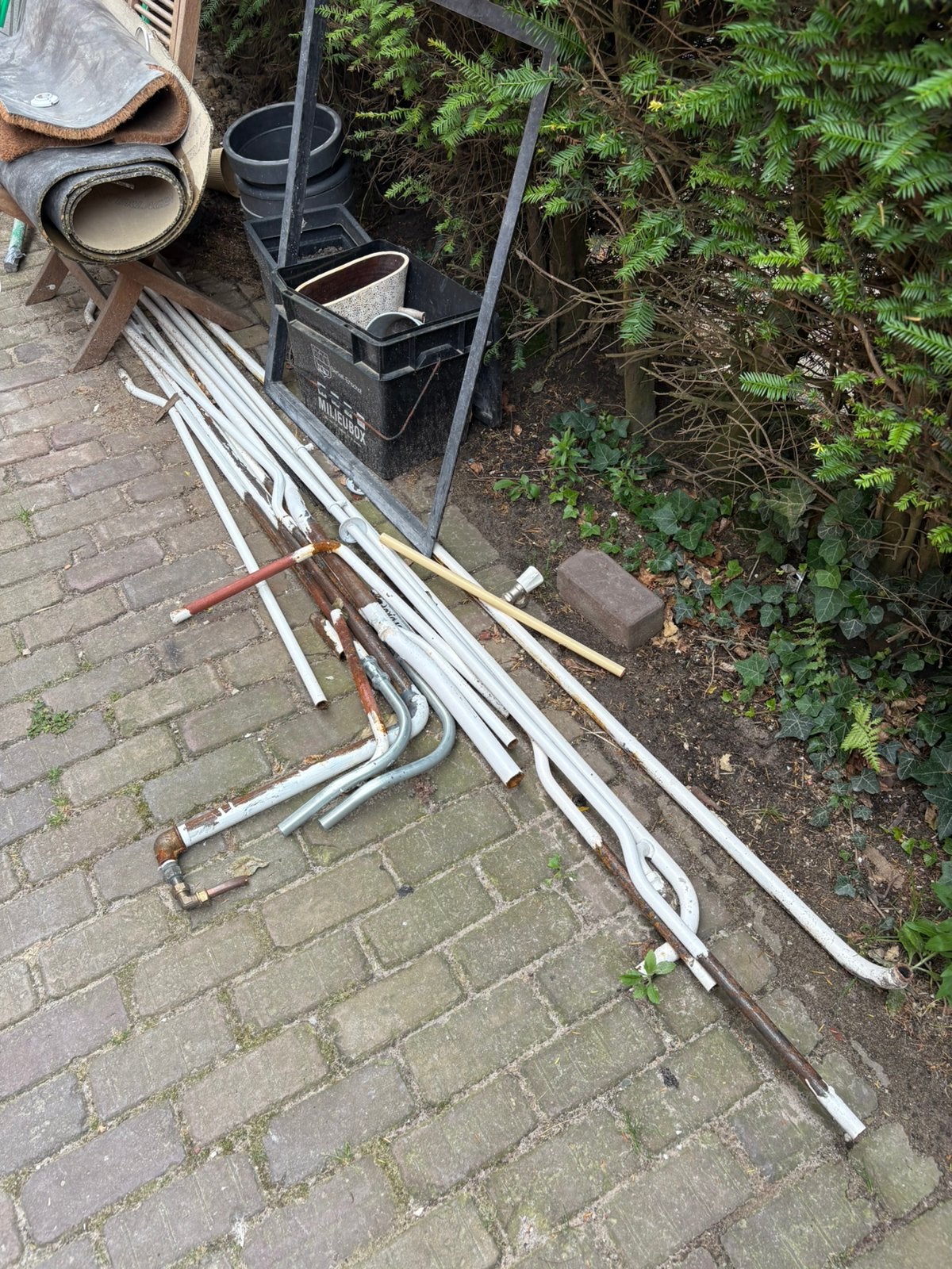 Oud ijzer, Ophalen, Gebruikt, 250 mm of meer