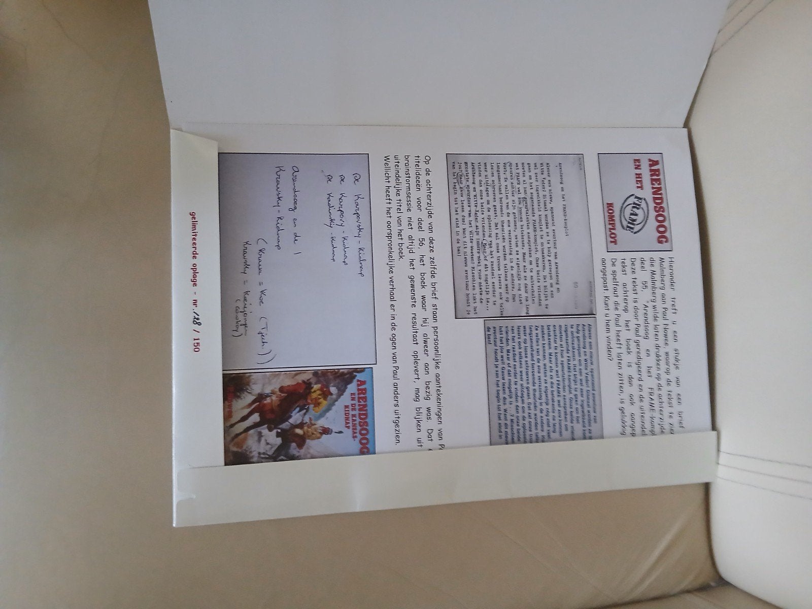 Arendsoog 75 jaar - Gelimiteerde oplage 148/150, Ophalen of Verzenden, Zo goed als nieuw