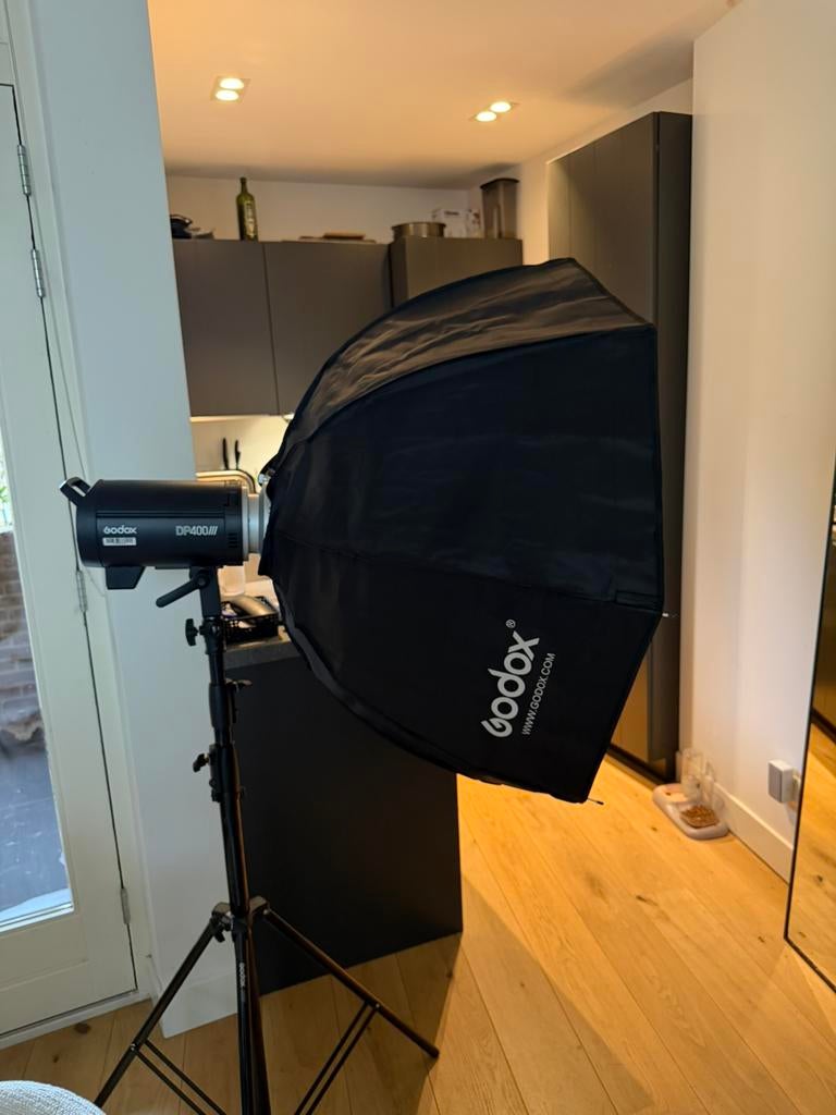 Godox Paraplu Octabox 95 cm, Ophalen, Zo goed als nieuw