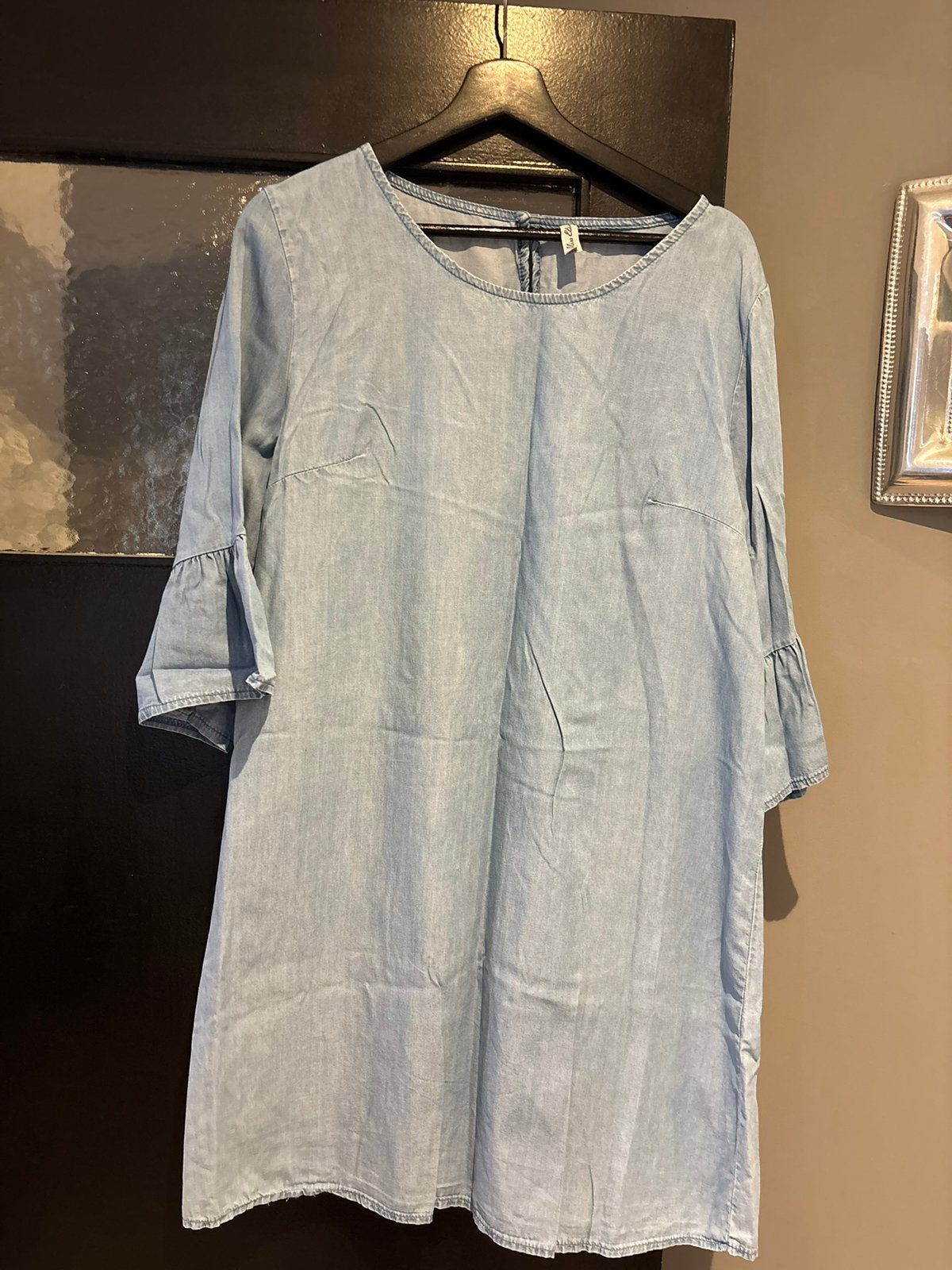 Miss etam jurk maat xxl, Blauw, Maat 42/44 (L), Ophalen of Verzenden, Zo goed als nieuw