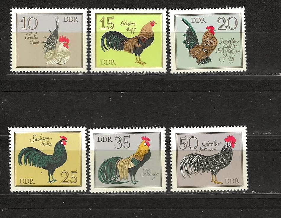 DDR 2394-2399 pf, Postzegels en Munten, Ophalen of Verzenden, DDR, Postfris