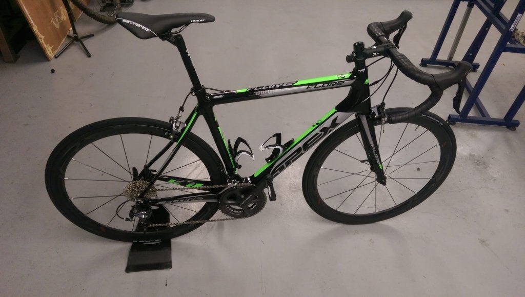 Racefiets, Fietsen en Brommers, Fietsen | Racefietsen, Gebruikt, Carbon, Heren, 57 tot 61 cm