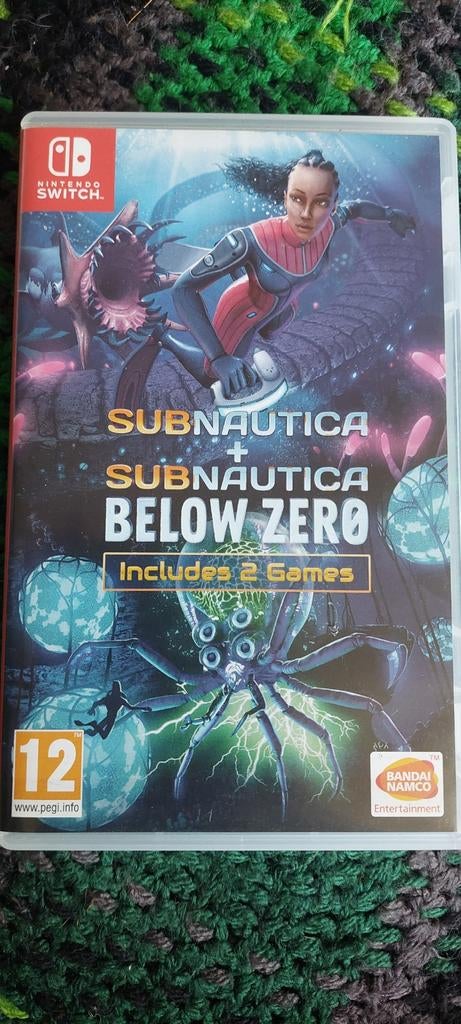 Subnautica + Subnautica Below Zero Nintendo Switch, Avontuur en Actie, Gebruikt, 1 speler, Ophalen of Verzenden