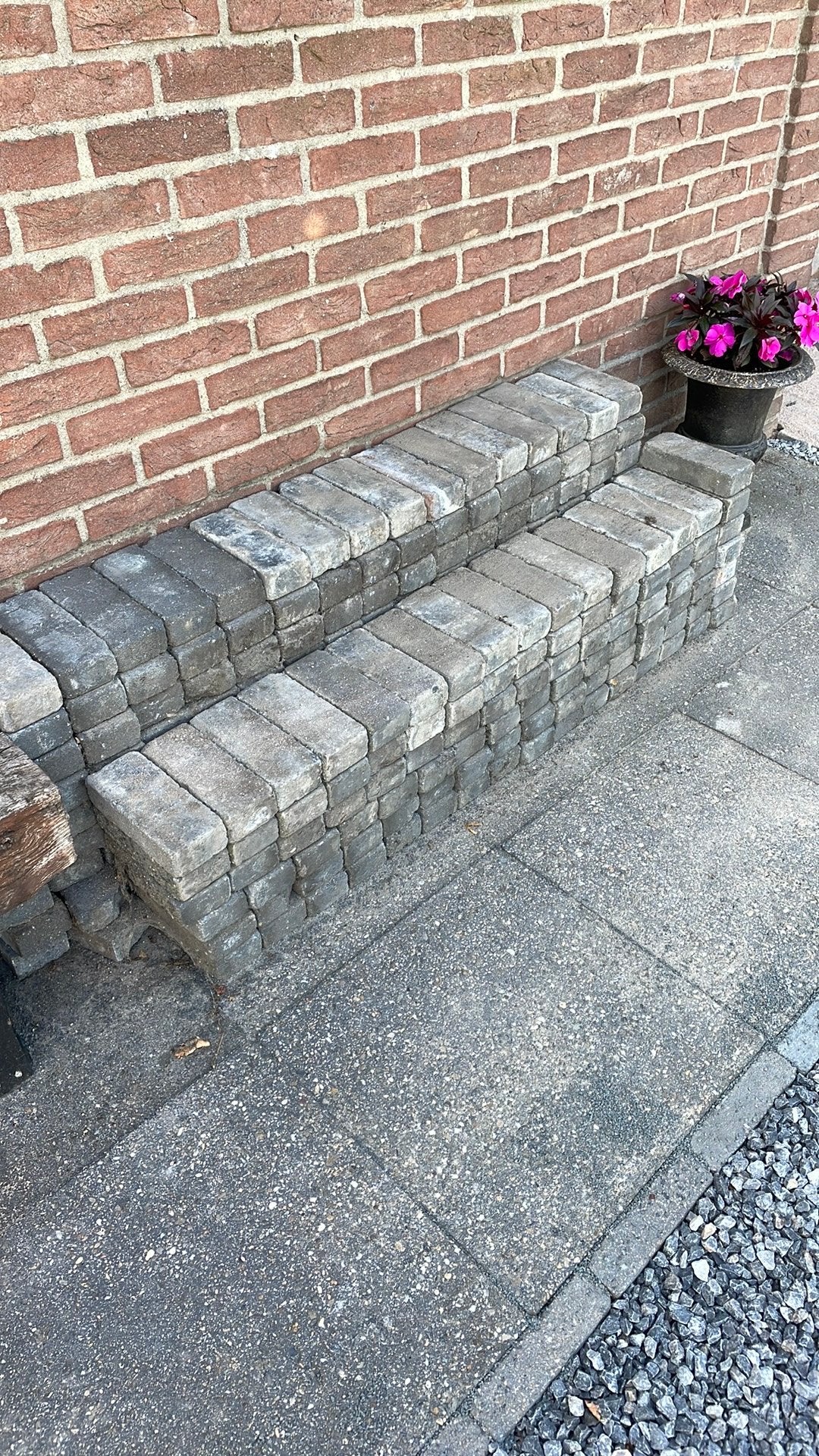 GRATIS Waaltjes, Ophalen, Zo goed als nieuw, Beton, Klinkers