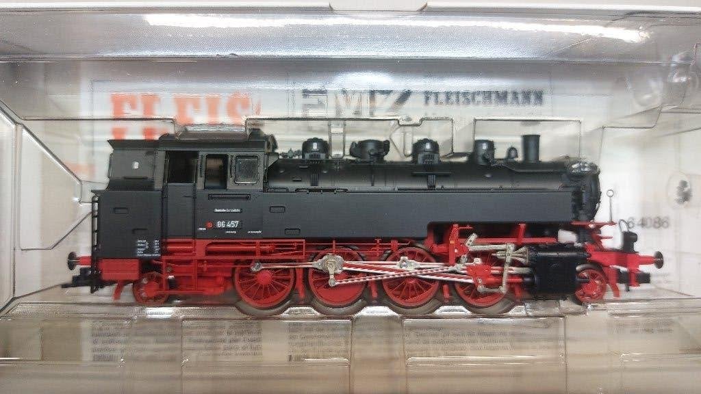 Fleischmann FMZ lok 64086 BR86 van DB, Fleischmann, Nieuw, Ophalen of Verzenden, Gelijkstroom