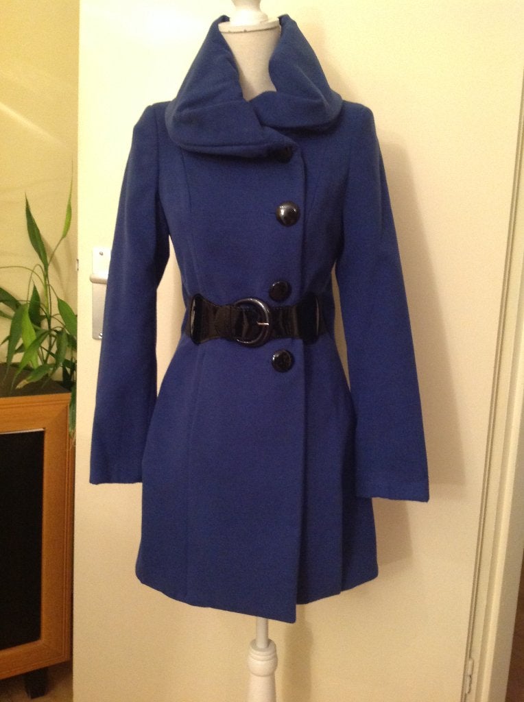 Dames jas, Kleding | Dames, Jassen | Winter, Verzenden, Nieuw, Maat 36 (S), Blauw