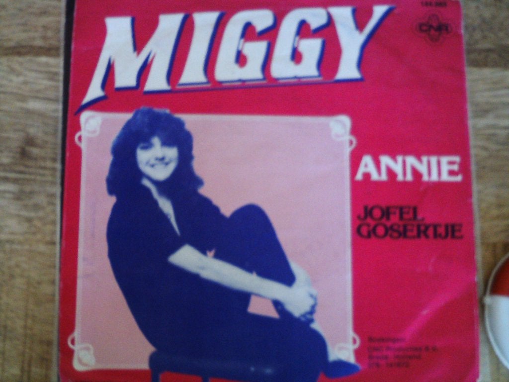 miggy -- annie --'t tassie--   27mei, 7 inch, Ophalen of Verzenden, Nederlandstalig, Single