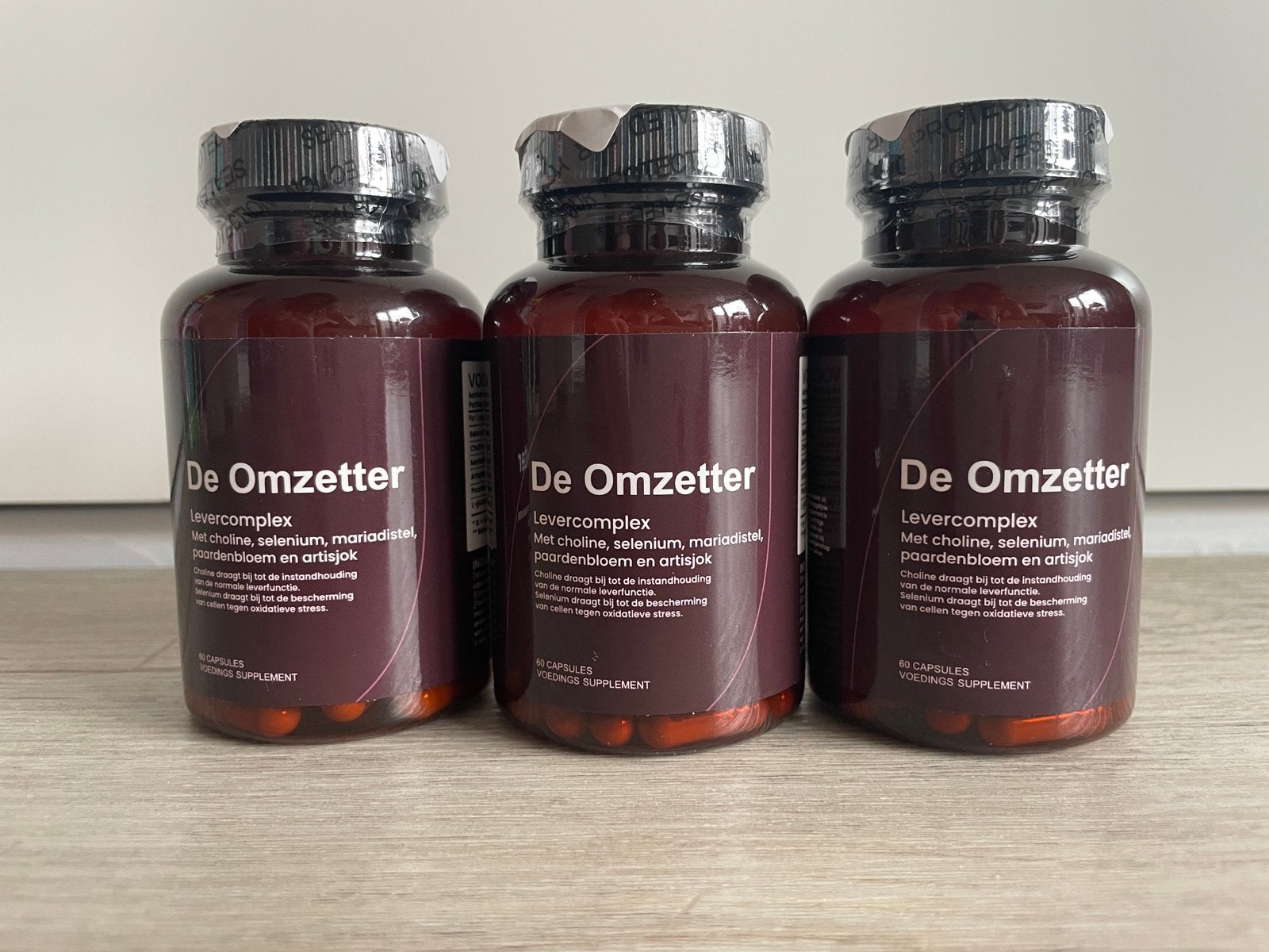 Voedings supplement De Omzetter - 60 capsules 3 potjes, Ophalen of Verzenden, Nieuw, Lichaamsverzorging