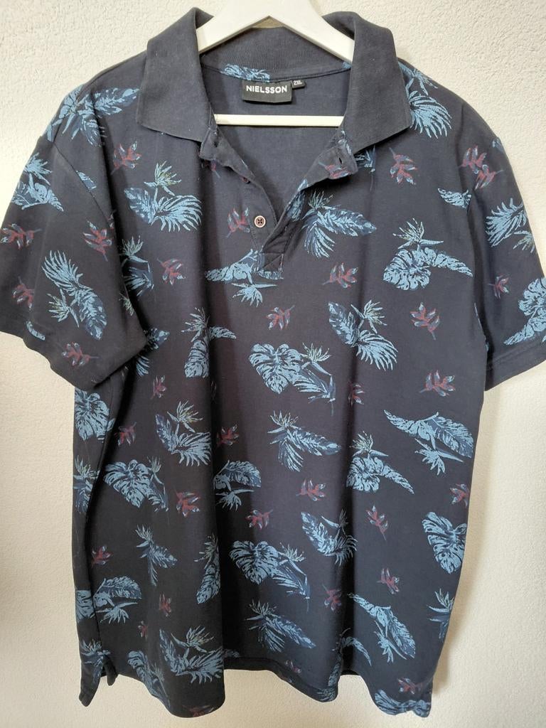 NIELSSON polo maat 2XL, Verzenden, Zo goed als nieuw, Overige maten, Blauw