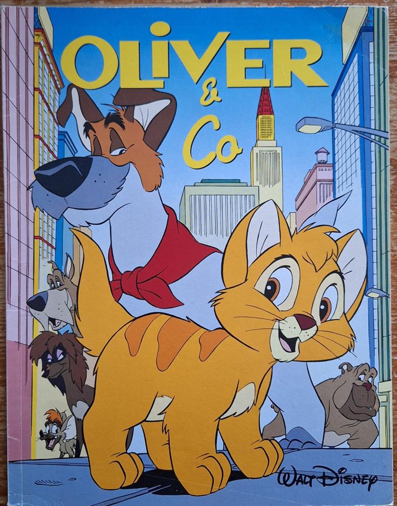 Disney filmstrip Oliver & co., Boeken, Eén stripboek, Ophalen of Verzenden, Zo goed als nieuw, Walt Disney