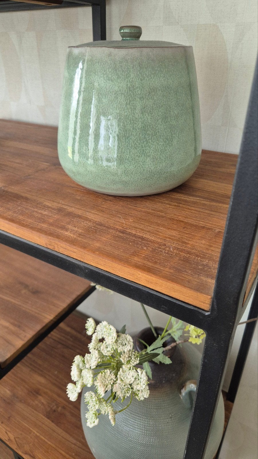Prachtige TEAK kast of roomdivider., Ophalen, Zo goed als nieuw, 25 tot 50 cm, Minder dan 150 cm