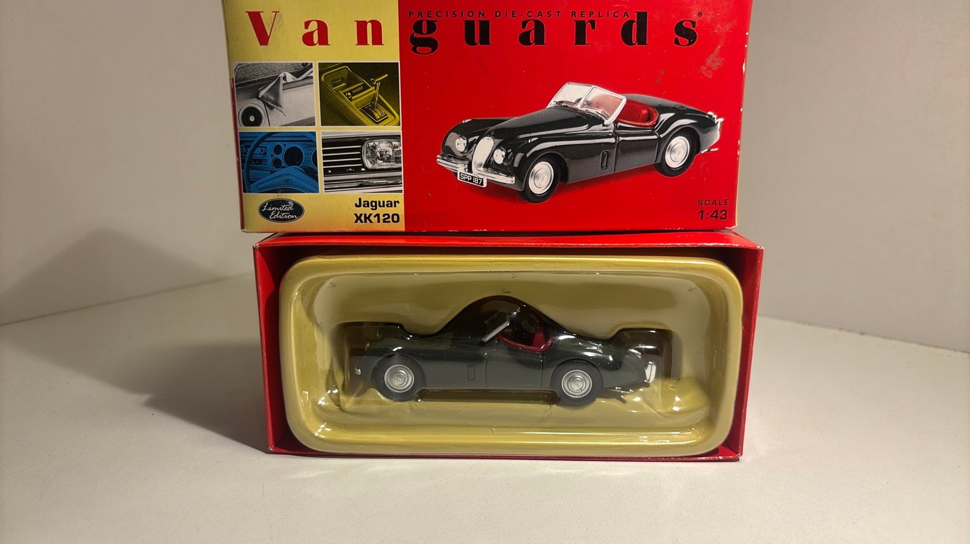 Jaguar xk120 vanguards 1.43, Overige merken, Auto, Ophalen of Verzenden, A
