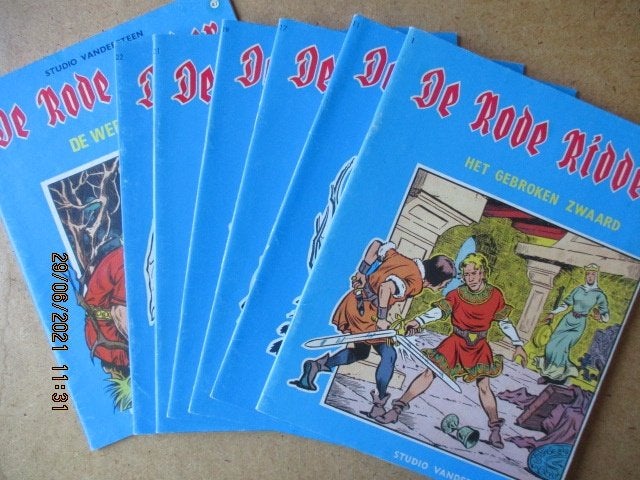 adv3853 de rode ridder 4, Eén stripboek, Ophalen, Gelezen