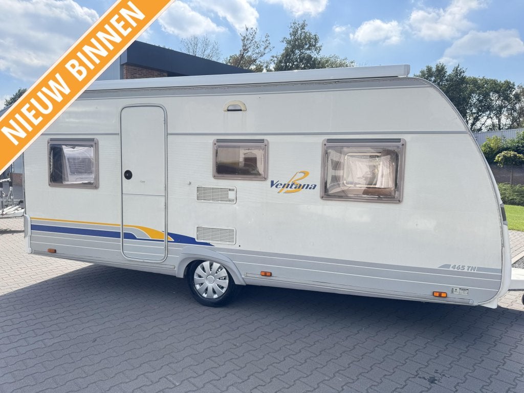 Bürstner Ventana 465 TN met cassette luifel, Caravans en Kamperen, Caravans, Rondzit, Schokbreker, Bedrijf, Bürstner
