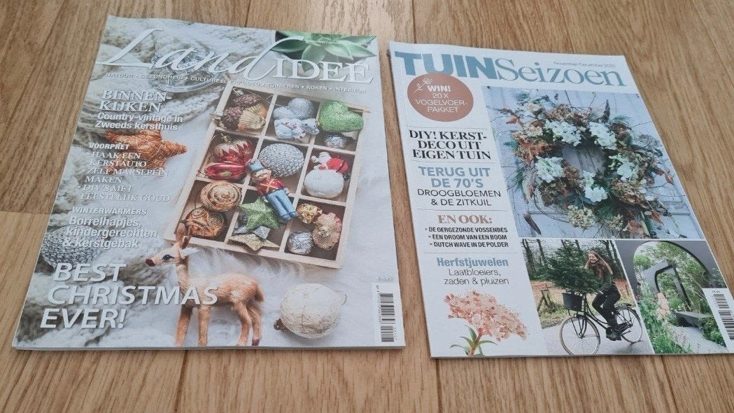 Tijdschrift tuinseizoen en landidee nr. nov/dec '22, Boeken, Ophalen of Verzenden
