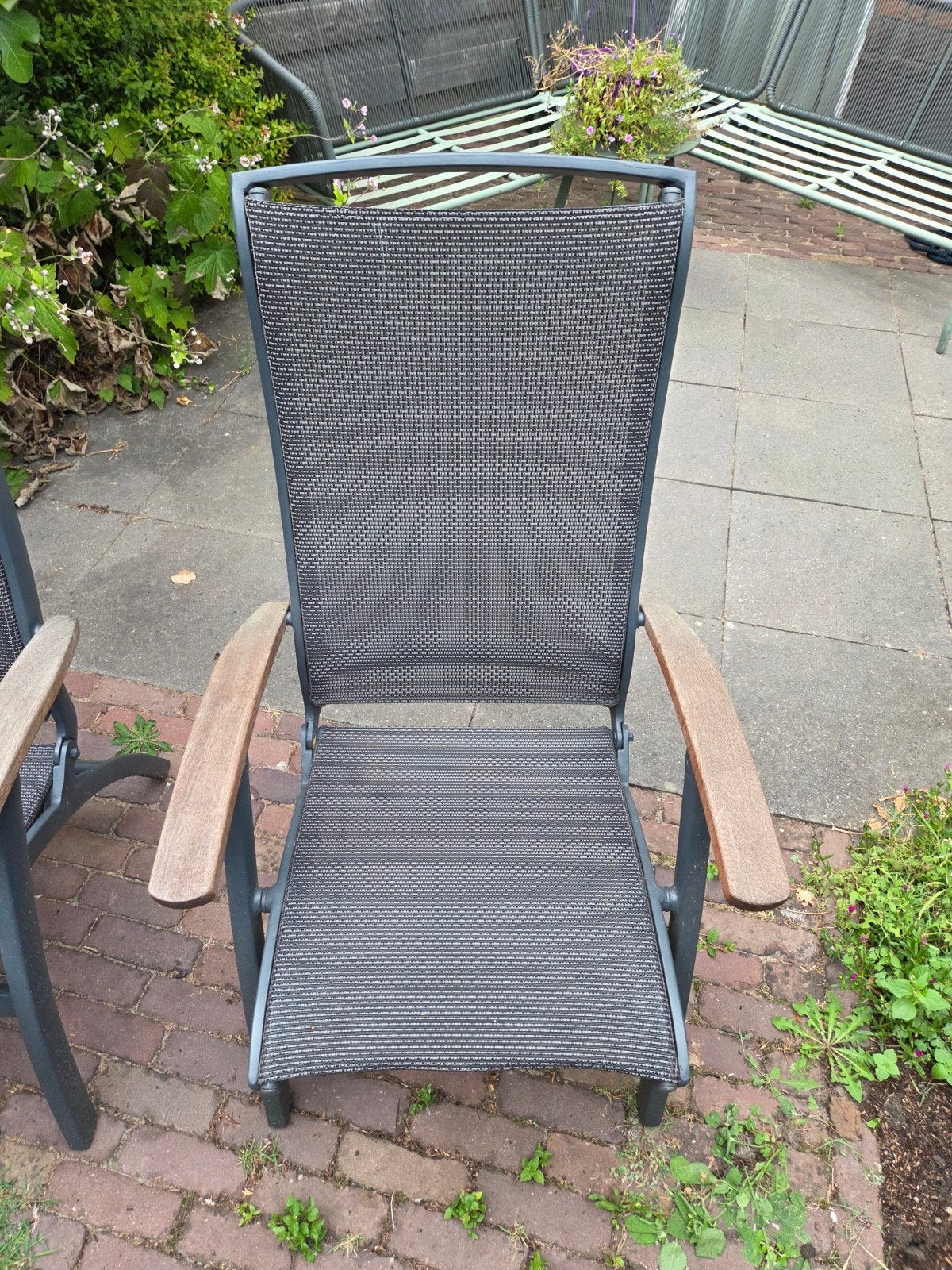 2 Hartman stoelen, Ophalen, Gebruikt, Metaal, Verstelbaar