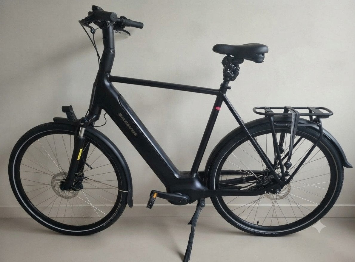 Batavus Finez E-Go 2024 - 1456km - 625Wh accu - Zonder lader, 59 cm of meer, Ophalen, Zo goed als nieuw, Batavus