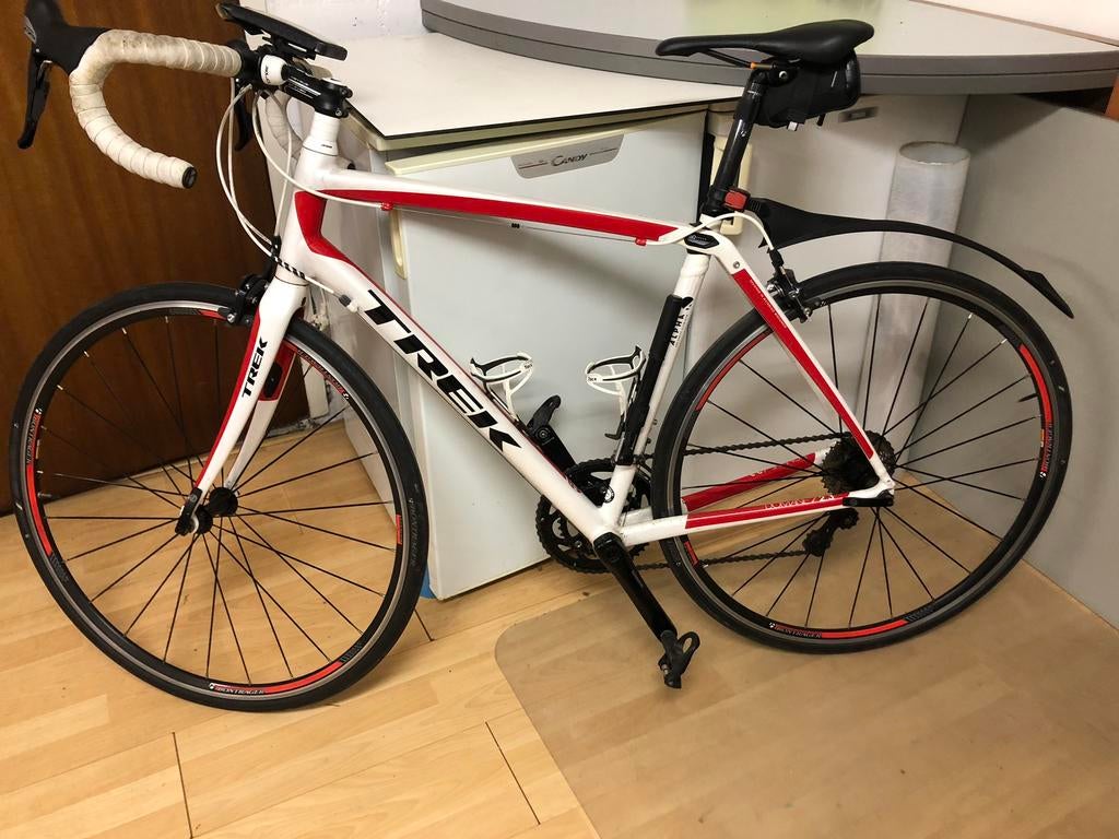 Racefiets Trek DOMANE (56cm) - weinig gebruikt, Fietsen en Brommers, Fietsen | Racefietsen, Gebruikt, Heren, Aluminium, Overige maten
