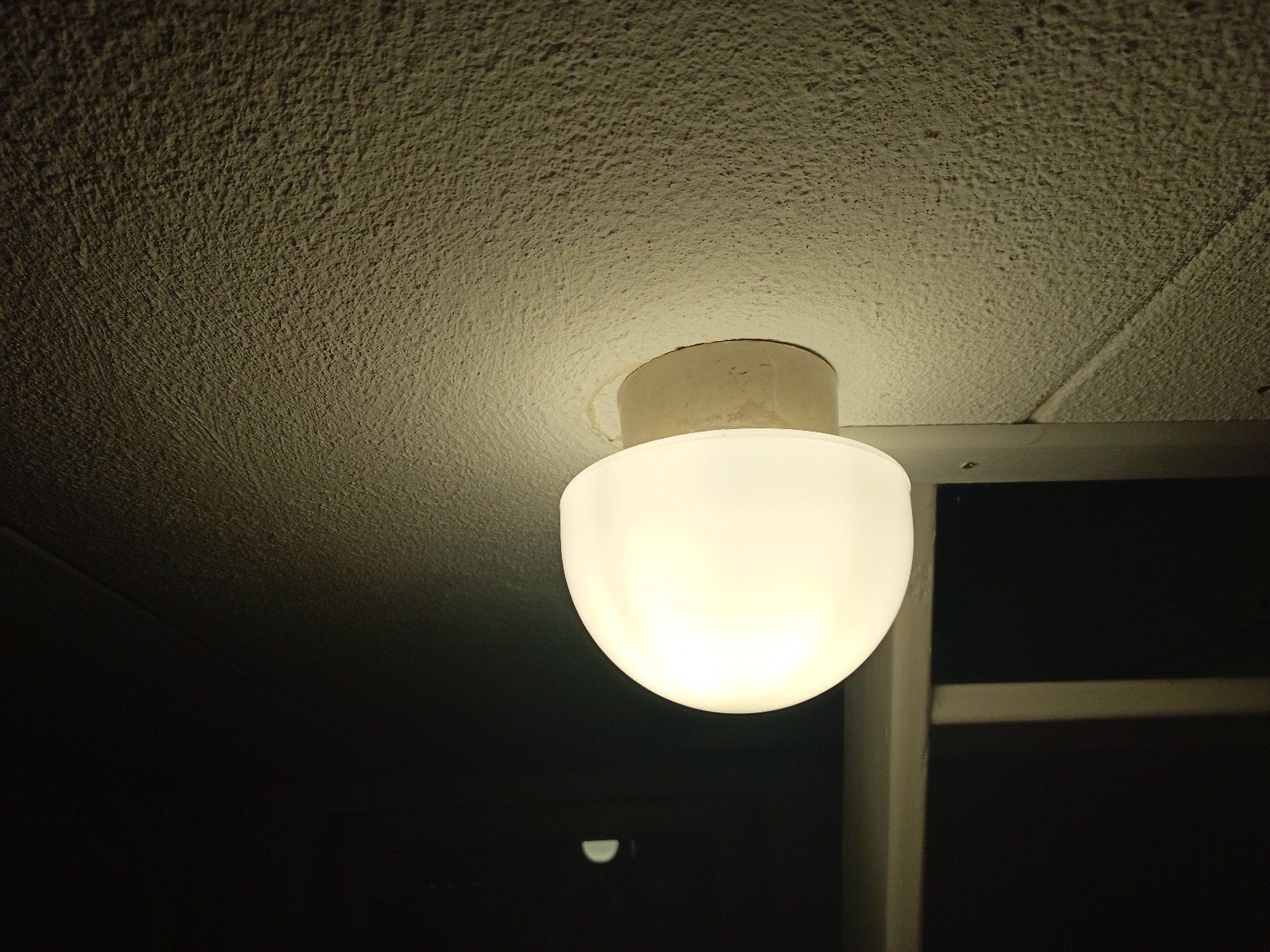 Vintage Mushroom Plafondlamp Giso Gispen Opaal Glas, Ophalen of Verzenden, Gebruikt, Glas, Vintage, Giso Gispen