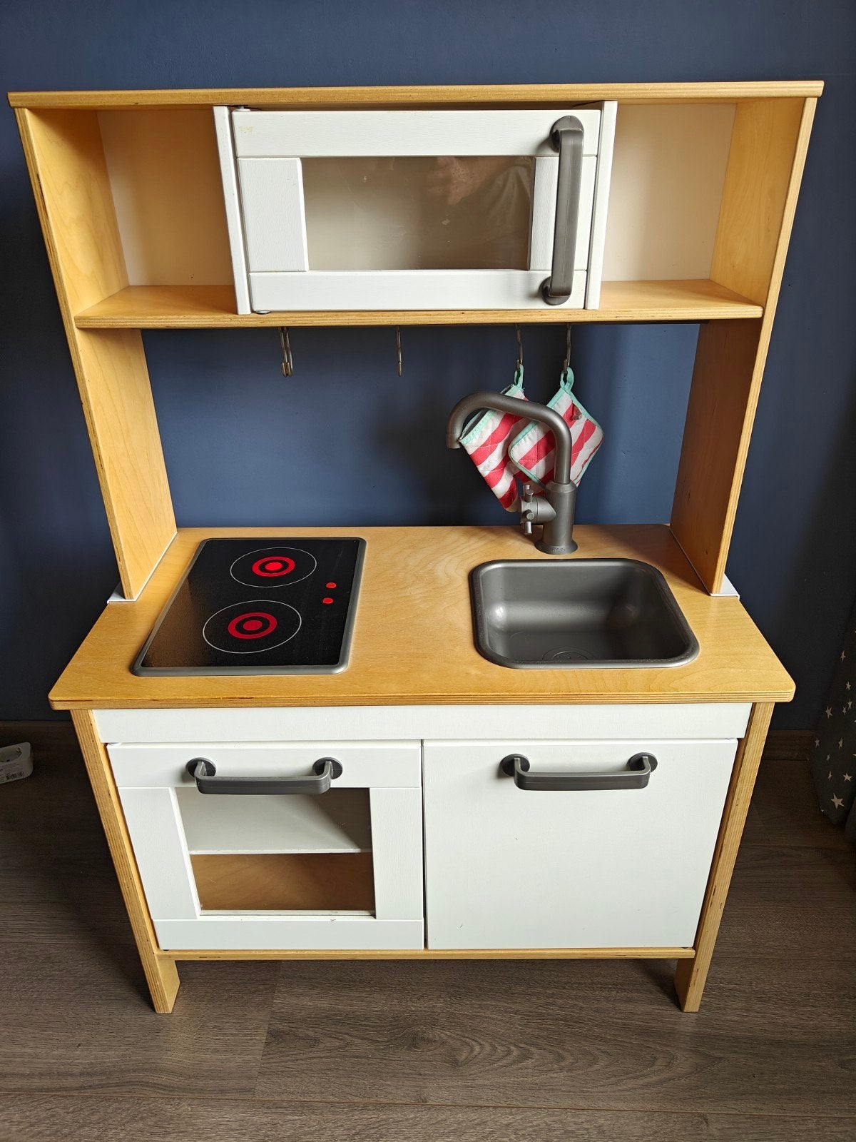 IKEA Duktig Speelkeuken met magnetron, kookplaat en kraan, Ophalen, Gebruikt, Hout, Speelkeuken