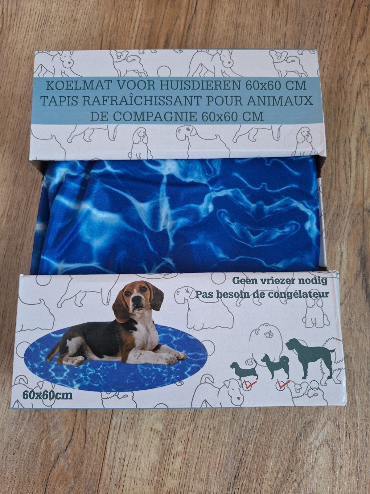 Koelmat voor huisdieren 60 x 60, Dieren en Toebehoren, Ophalen of Verzenden