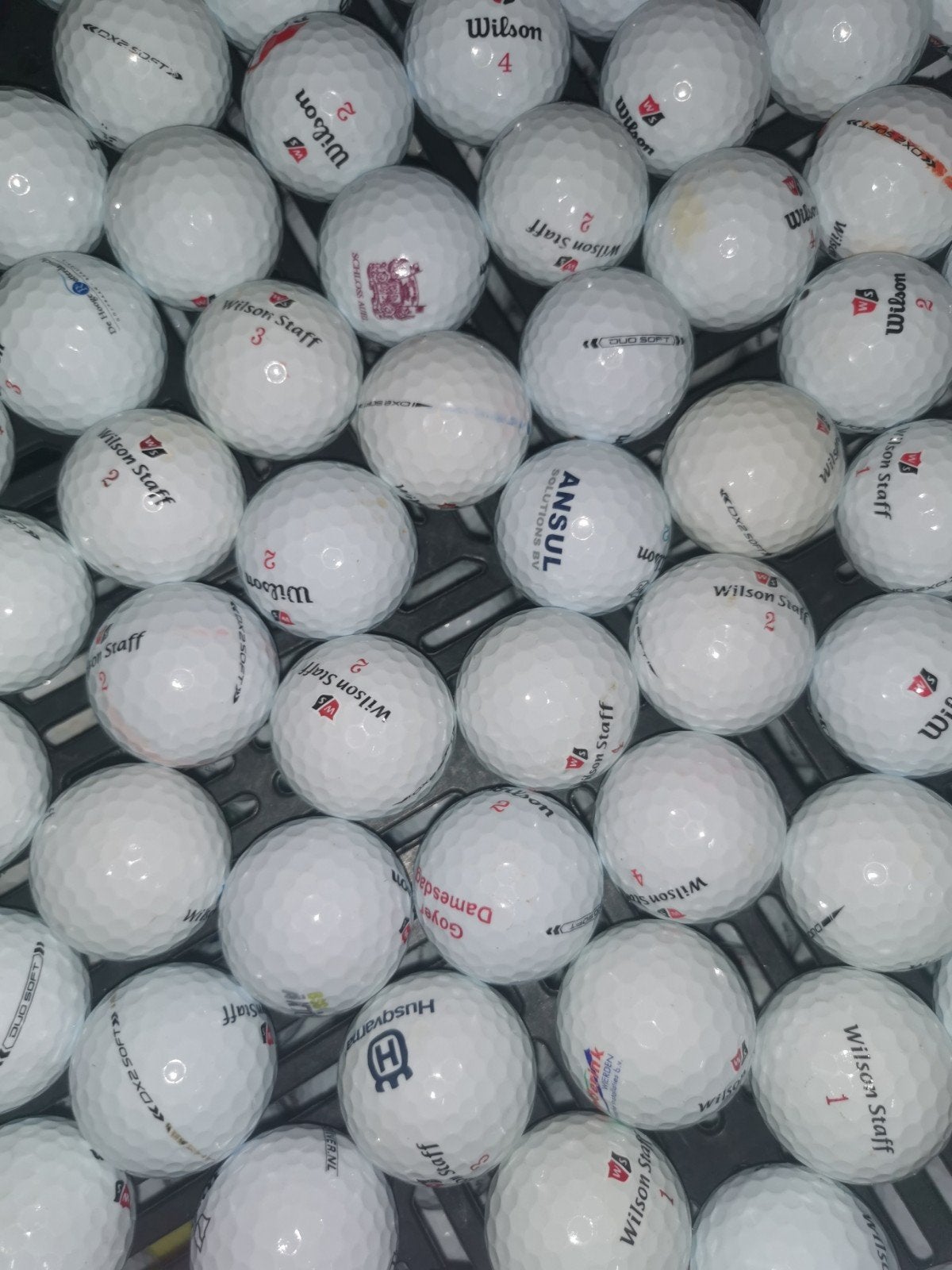 Wilson staff dx2 soft golfballen AAAA kwaliteit 100 stuks, Sport en Fitness, Golf, Ophalen of Verzenden