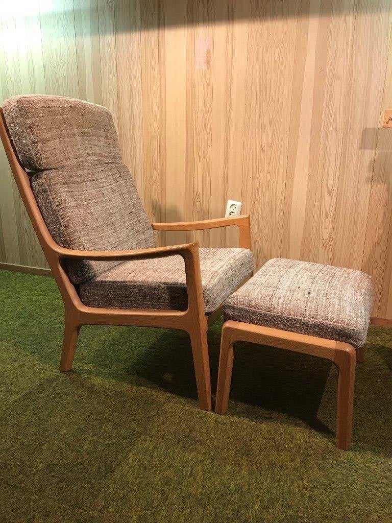 IZGS Ole Wanscher Senator fauteuil stoel Vintage Deens, Huis en Inrichting, Fauteuils, 75 tot 100 cm, Ophalen of Verzenden, Zo goed als nieuw