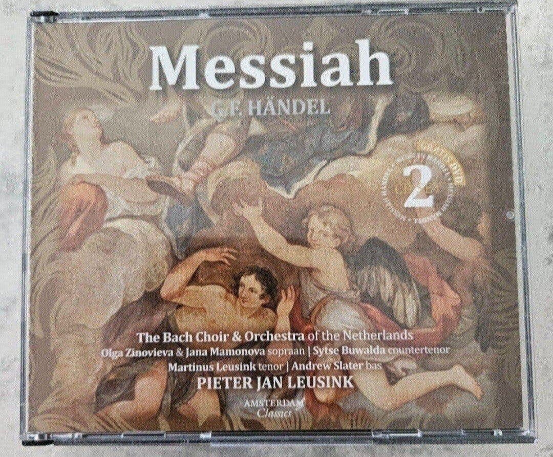 CD/DVD Set: G.F. Händel - Messiah (Pieter Jan Leusink) - 2 C, Ophalen of Verzenden, Zo goed als nieuw