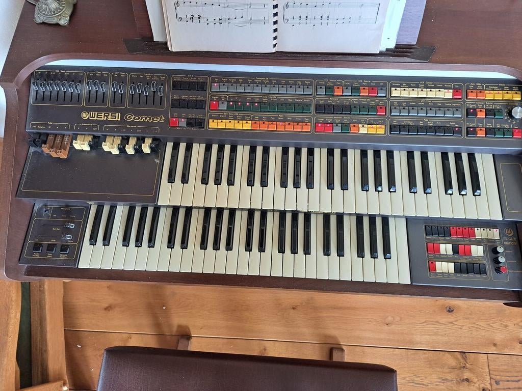 Wersi Comet orgel - Vintage elektronisch orgel, Muziek en Instrumenten, Orgels, Ophalen