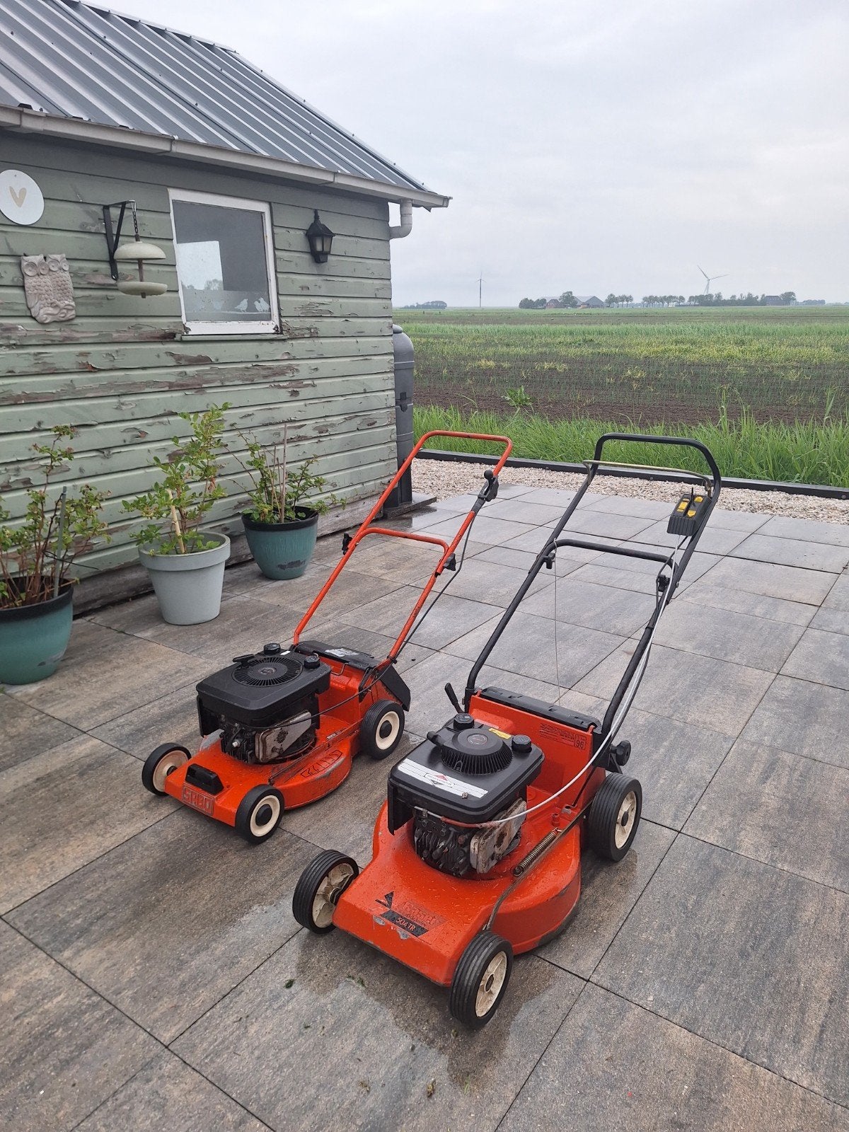 grasmaaier, blokken, zitmaaier gezocht!!!, Ophalen of Verzenden, Gebruikt, 50 cm of meer